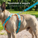 French Confort - Peitoral confortável e seguro para Bulldogs Franceses