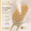Pelo de Ouro™ | Escova Vaporizada para Spitz Alemão