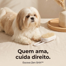 Escova Zen Shih™ - 5 Minutos por dia para um Shihtzu de Revista