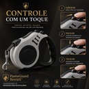 PastorGuard Retrátil™ | Coleira Retrátil de Segurança para Pastor Alemão