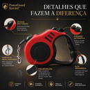 PastorGuard Retrátil™ | Coleira Retrátil de Segurança para Pastor Alemão