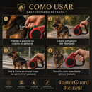 PastorGuard Retrátil™ | Coleira Retrátil de Segurança para Pastor Alemão