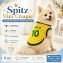 Spitz Mini Craque™ - Camisa Brasil Personalizada para Spitz