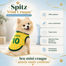 Spitz Mini Craque™ - Camisa Brasil Personalizada para Spitz