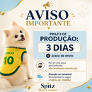 Spitz Mini Craque™ - Camisa Brasil Personalizada para Spitz