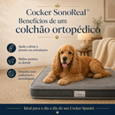 Cocker SonoReal™ | Colchão Confortável para Cocker Spaniel
