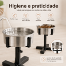 Border SmartBowl™ -  Comedouro Elevado Ajustável para Border Collie
