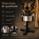 Pastor EliteBowl™ - Comedouro Elevado Ajustável para Pastor Alemão