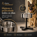 Pastor EliteBowl™ - Comedouro Elevado Ajustável para Pastor Alemão
