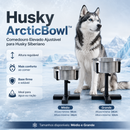 Husky ArcticBowl - Comedouro Elevado Ajustável para Husky Siberian