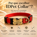 IDPet Collar™ -  Coleira Personalizada para Cães
