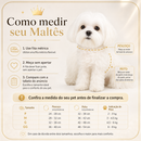Maltês RoyalWalk™- Colete Confortável para Maltês