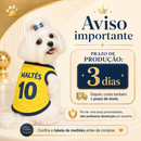 Maltês Craque Real™ - Camisa Brasil Personalizada