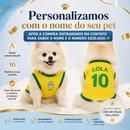 Spitz Mini Craque™ - Camisa Brasil Personalizada para Spitz