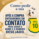 Maltês Craque Real™ - Camisa Brasil Personalizada