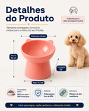 Poodle ComfortMeal™ - Comedouro Elevado para Poodles