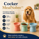 Cocker MealNobre™ | Comedouro Elevado para Cocker Spaniel
