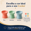 Cocker MealNobre™ | Comedouro Elevado para Cocker Spaniel