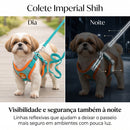 Colete Imperial Shih - Passeios com mais conforto, elegância e segurança para o seu Shih-Tzu
