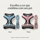 Peitoral Respirável com Guia para Pequenos Pets