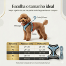 Peitoral Respirável com Guia para Pequenos Pets