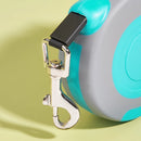 Coleira Retrátil Automática para Cães, corda extensível de 3m/5m para viagens ao ar livre, e passeios