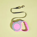 Coleira Retrátil Automática para Cães, corda extensível de 3m/5m para viagens ao ar livre, e passeios