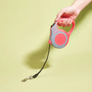 Coleira Retrátil Automática para Cães, corda extensível de 3m/5m para viagens ao ar livre, e passeios