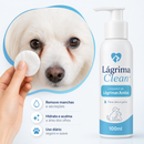 Lágrima Clean™ | Limpador de Lágrimas Ácidas para Cães