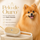 Pelo de Ouro™ | Escova Vaporizada para Spitz Alemão