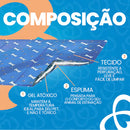 Tapete Refrescante Pet Gelado Tamanho M 90x60cm Dias Quentes Verão Cachorros Gatos Frescor MecG Pet
