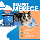 Tapete Refrescante Pet Gelado Tamanho M 90x60cm Dias Quentes Verão Cachorros Gatos Frescor MecG Pet