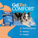 Tapete Refrescante Pet Gelado Tamanho M 90x60cm Dias Quentes Verão Cachorros Gatos Frescor MecG Pet