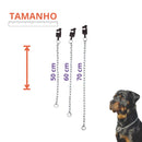 Combo Implacável – Guia Reforçada + Enforcador de Aço para Rottweiler