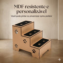 Passo Seguro – Escada Pet Ergonômica 3 Degraus
